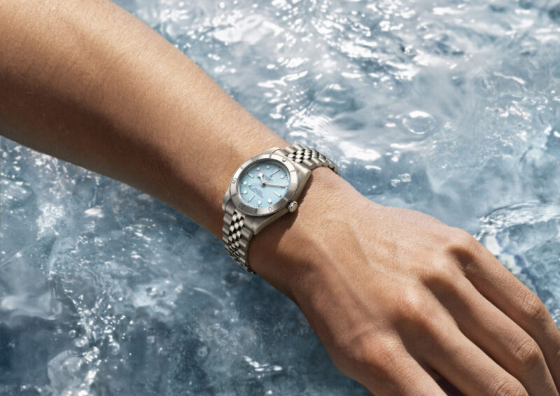 Tudor Black Bay 54 Blue Lagoon Wrist
