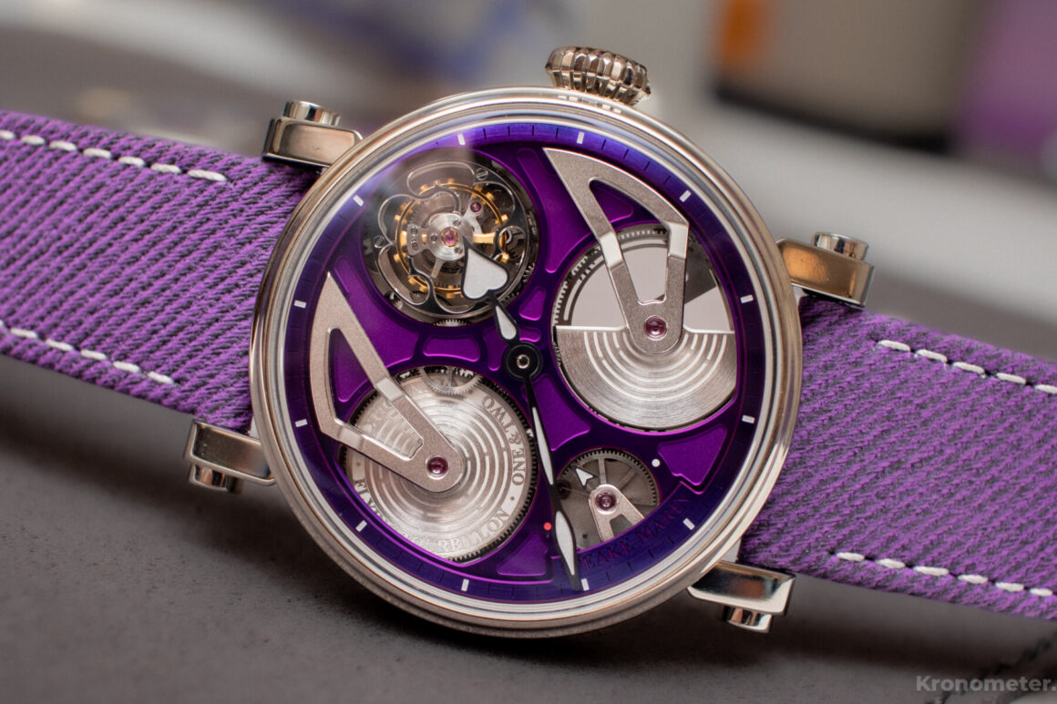 Speake-Marin Tourbillon Purple Hour Front