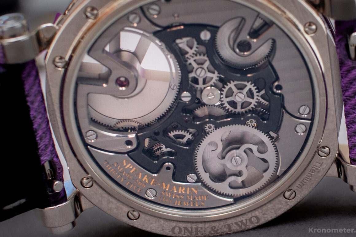 Speake-Marin Tourbillon Purple Hour Movement