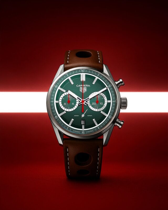 Vadonatúj Carrera kiadás a goodwood-i esemény tiszteletére. 
https://kronometer.hu/2025/06/20/tag-heuer-carrera-chronograph-x-festival-of-speed/
#fos #tagheuer #carrera #festivalofspeed #goodwood